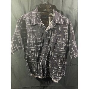 Wrangler western Shirt Size 16.5L Button Up Short Sleeve Design